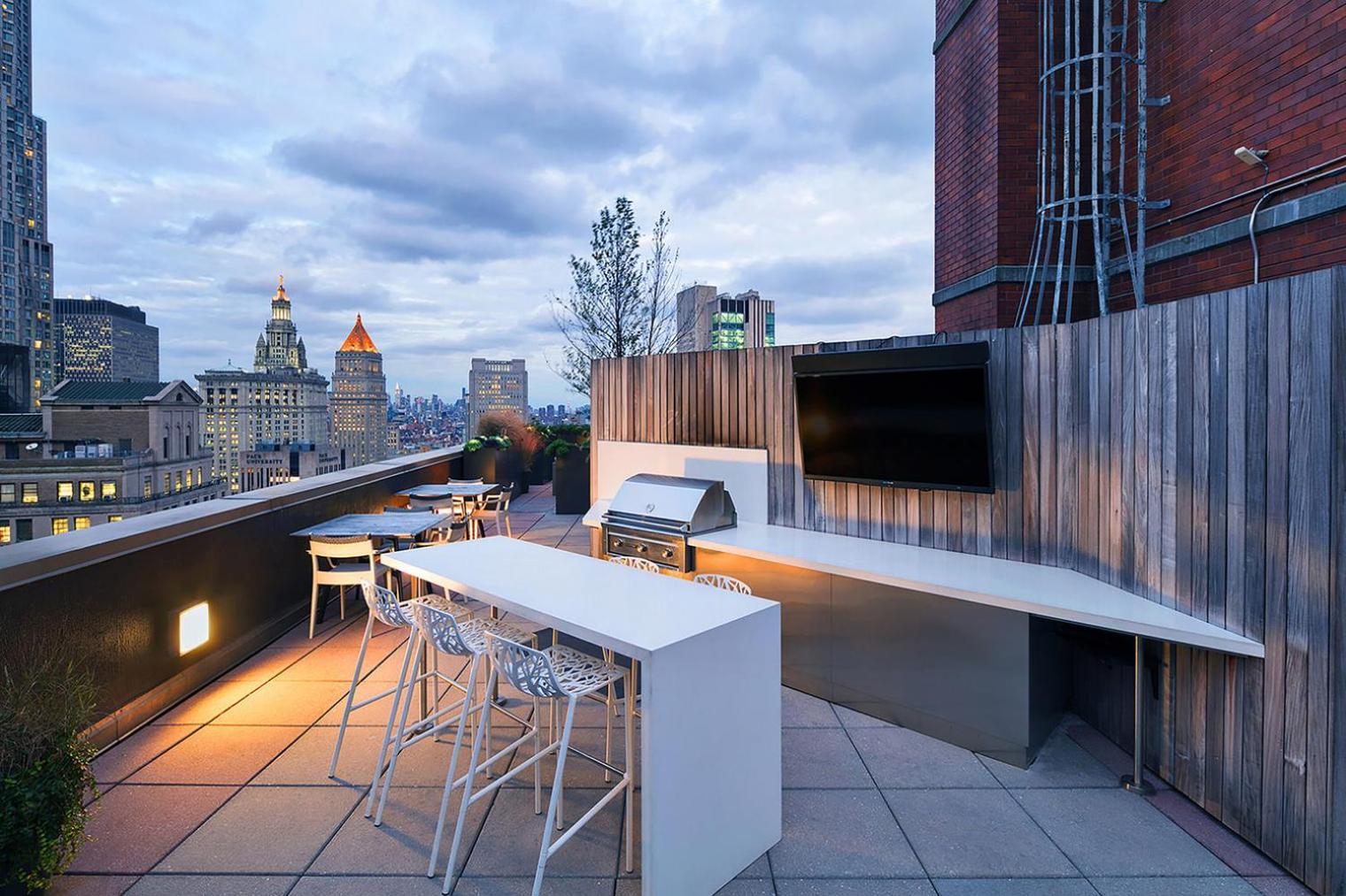 Fidi 1br W Wd Dm Elevator Roof Nr Subway Nyc-912 * New York